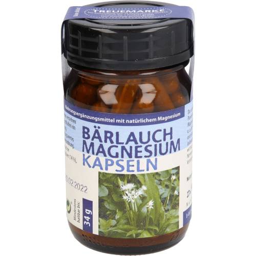 Bärlauch Magnesium Kapseln 90 St