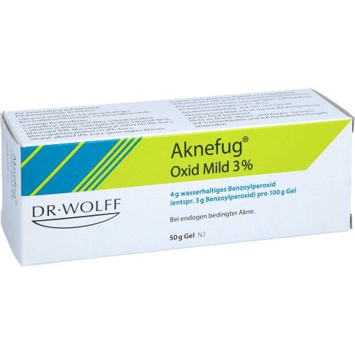 Aknefug oxid mild 3% Gel 50 g