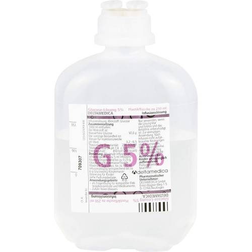 Glucose 5% Deltamedica Infusionslösung Plastikfl. 2500 ml