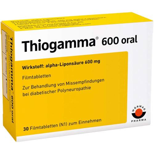 Thiogamma 600 oral Filmtabletten 30 St