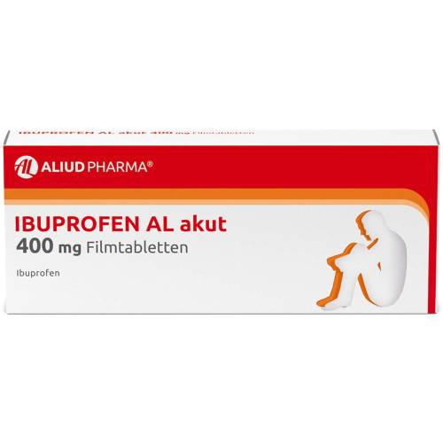 Ibuprofen Al akut 400 mg Filmtabletten 10 St