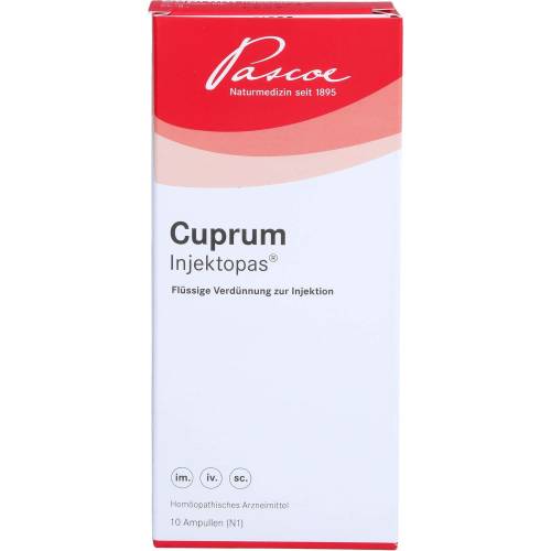 Cuprum Injektopas Ampullen 20 ml