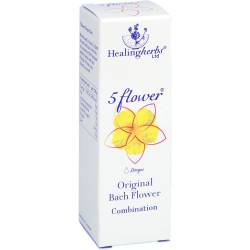 Bach Kombination 5 Flow.Notfall Tropfen Heal.Herbs 30 ml