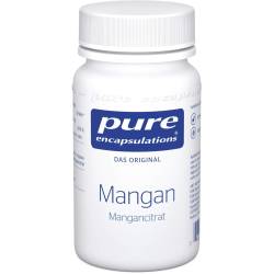 Pure Encapsulations Mangan Mangancitrat Kapseln 60 St