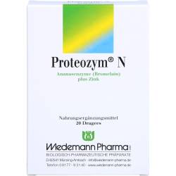 Proteozym N Dragees 20 St