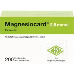 Magnesiocard 2,5 mmol Filmtabletten 200 St