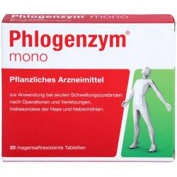Phlogenzym mono magensaftresistente Tabletten 20 St