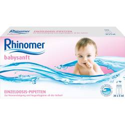 Rhinomer babysanft Meerwasser 5ml Einzeldosispip. 100 ml