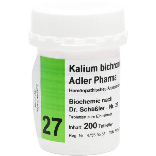 Biochemie Adler 27 Kalium bichrom D 12 Tabletten 200 St