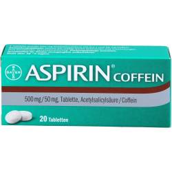 Aspirin Coffein Tabletten 20 St