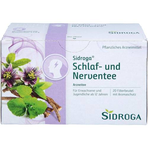 Sidroga Schlaf- und Nerventee Filterbeutel 40 g
