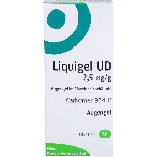 Liquigel Ud 2,5mg/g Augengel i.Einzeldosisbeh. 15 g