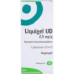 Liquigel Ud 2,5mg/g Augengel i.Einzeldosisbeh. 15 g