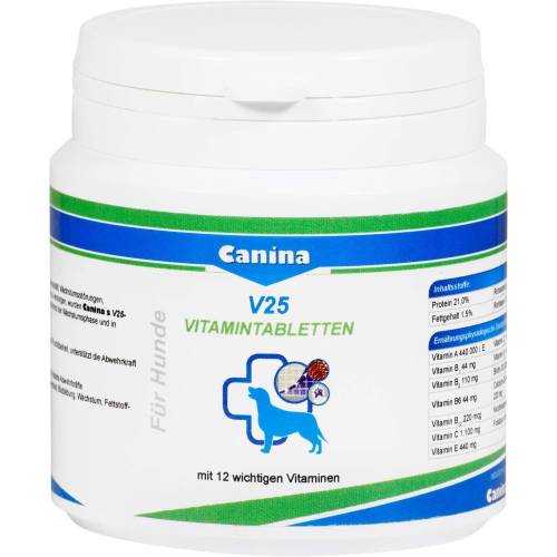 V 25 Vitamintabletten vet. 100 g