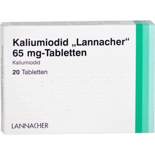 Kaliumiodid Lannacher 65 mg Tabletten 20 St