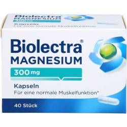 Biolectra Magnesium 300 mg Kapseln 40 St