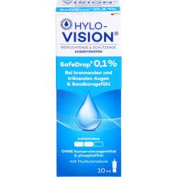 Hylo-Vision SafeDrop 0,1% Augentropfen 10 ml