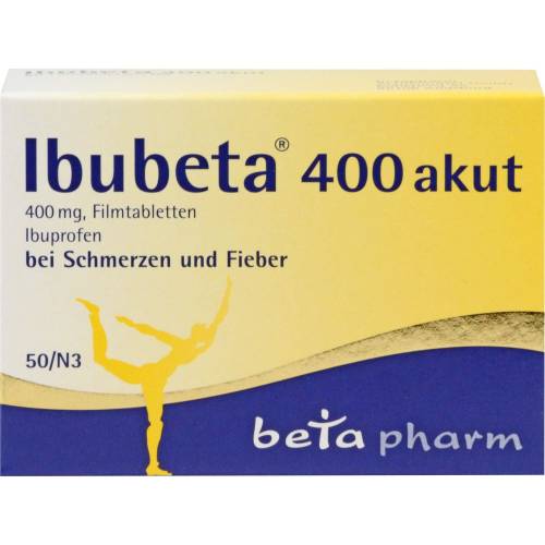 Ibubeta 400 akut Filmtabletten 50 St