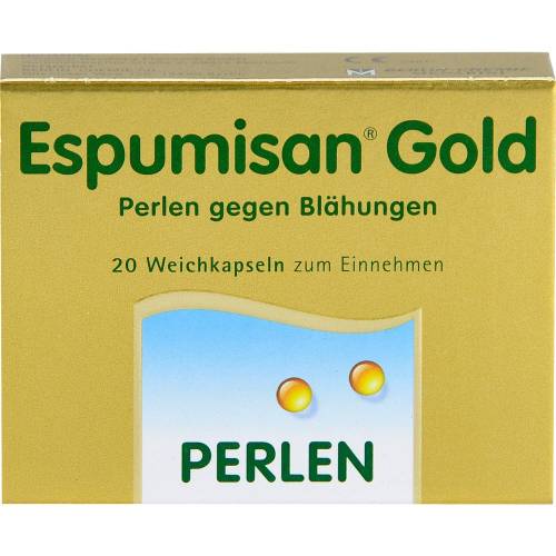 Espumisan Gold Perlen gegen Blähungen 20 St