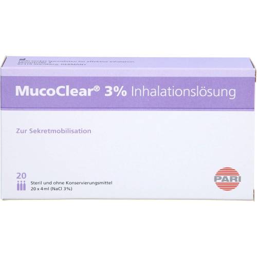 Mucoclear 3% NaCl Inhalationslösung 80 ml