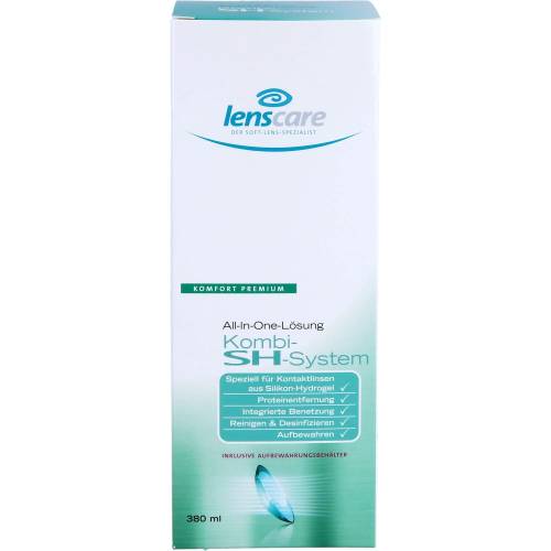 Lenscare Kombi Sh System Lösung+1 Behälter 380 ml