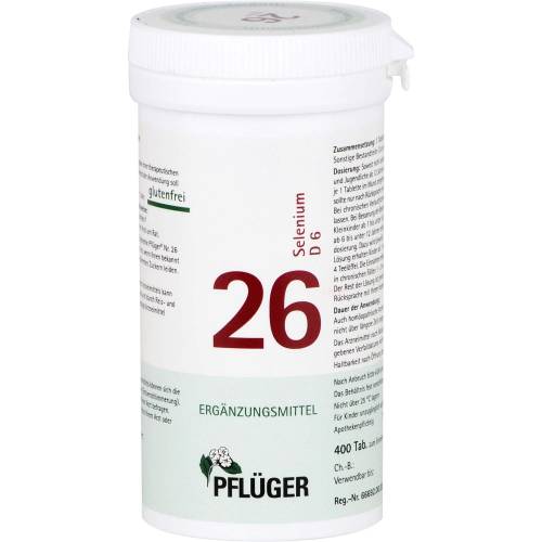 Biochemie Pflüger 26 Selenium D 6 Tabletten 400 St