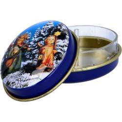 Pillendose oval Winter Motiv 1 St