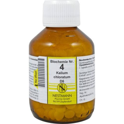 Biochemie 4 Kalium chloratum D 6 Tabletten 400 St
