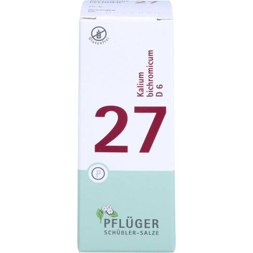 Biochemie Pflüger 27 Kalium bichromicum D 6 Tabl. 100 St