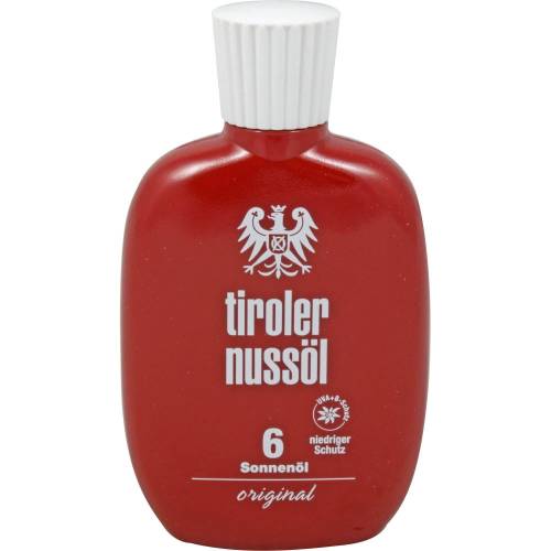 Tiroler Nussöl orig.Sonnenöl wasserfest Lsf 6 75 ml