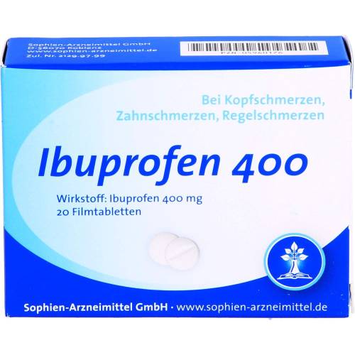 Ibuprofen Sophien 400 Filmtabletten 20 St