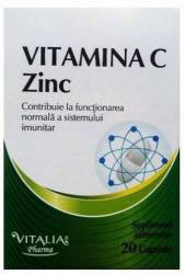 VITAMINA C + ZINC 20 Comprimate - VITALIA PHARMA