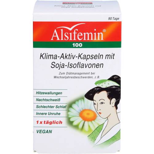 Alsifemin 100 Klima-Aktiv m.Soja 1x1 Kapseln 90 St