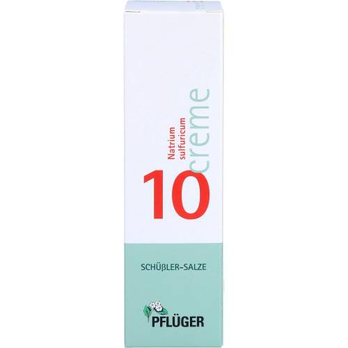 Biochemie Pflüger 10 Natrium sulfuricum Creme 75 g