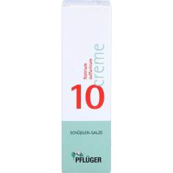 Biochemie Pflüger 10 Natrium sulfuricum Creme 75 g