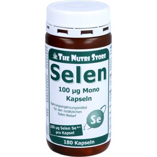 Selen 100 µg Mono Kapseln 180 St