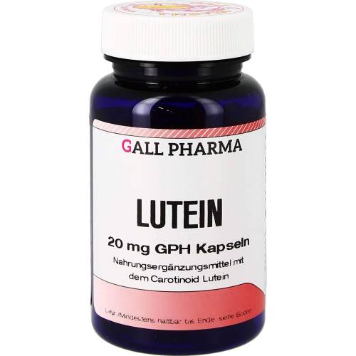 Lutein 20 mg Gph Kapseln 90 St