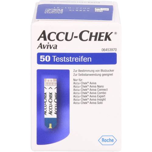 Accu-Chek Aviva Teststreifen Plasma Ii 50 St