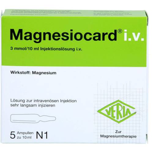 Magnesiocard i.v. Injektionslösung 50 ml
