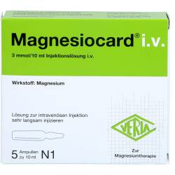 Magnesiocard i.v. Injektionslösung 50 ml