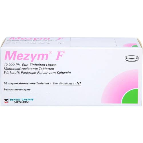 Mezym F magensaftresistente Tabletten 50 St