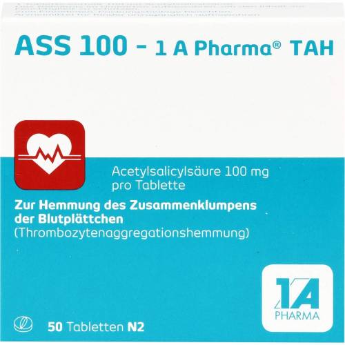 Ass 100-1A Pharma Tah Tabletten 50 St