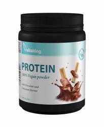 Proteina vegetala cu gust de scortisoara si ciocolata, 400g - Vitaking
