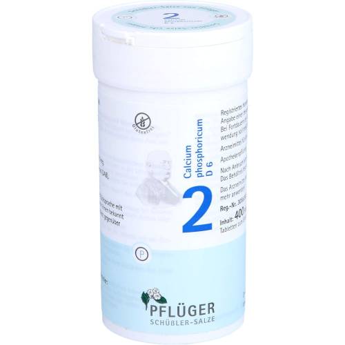 Biochemie Pflüger 2 Calcium phosphoricum D 6 Tabl. 400 St