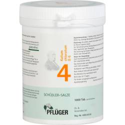 Biochemie Pflüger 4 Kalium chloratum D 6 Tabletten 1000 St