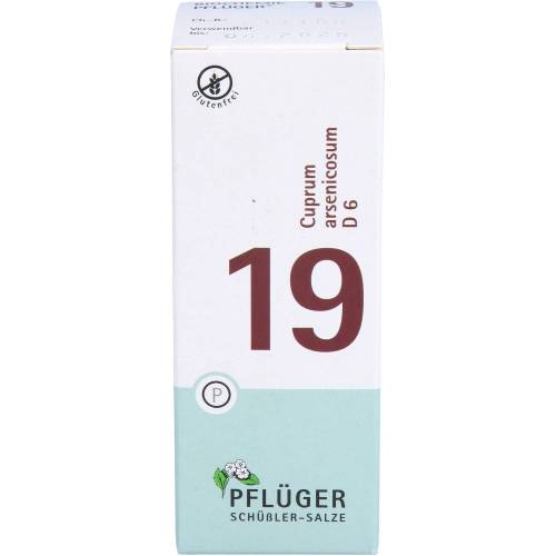 Biochemie Pflüger 19 Cuprum arsenicosum D 6 Tabl. 100 St