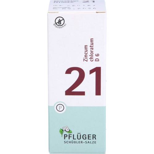 Biochemie Pflüger 21 Zincum chloratum D 6 Tabl. 100 St