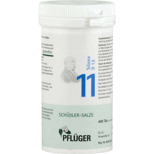 Biochemie Pflüger 11 Silicea D 12 Tabletten 400 St