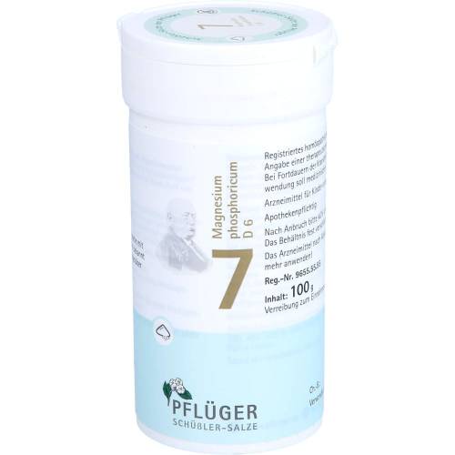 Biochemie Pflüger 7 Magnesium phosphoricum D 6 Plv 100 g