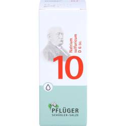 Biochemie Pflüger 10 Natrium sulfuricum D 6 Tropf. 100 ml